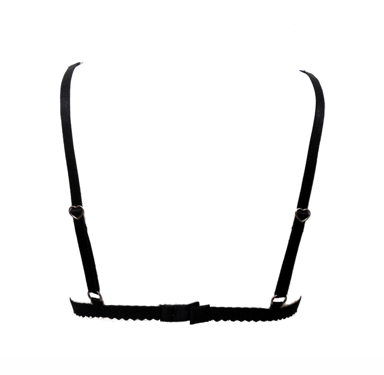 Serti Bra. Lace Bralette. Decorative Bra Straps. Triangle Soft Etsy