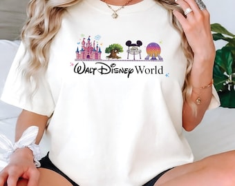 Walt Disneyworld Shirt, Disney World Shirt, Retro Walt Disney Shirt, Magic Kingdom Shirt, Disney Vacation Tee