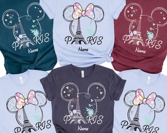 Disneyland Paris Shirt, Disney Paris Vacation Shirt, Family Vacation Shirt, Eiffel Tower Shirt, Disneyland Tee