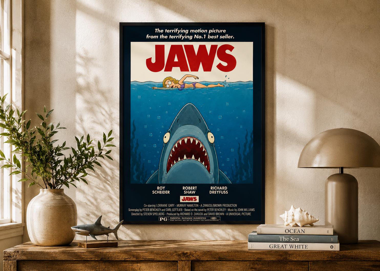 Jaws poster - Etsy 日本