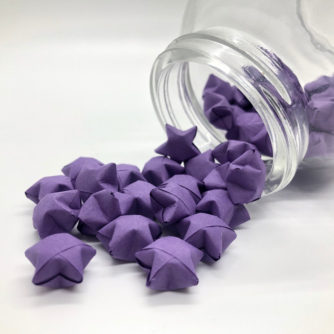 Handmade Origami Paper Stars // 50/100 Count // Origami Wishing Stars