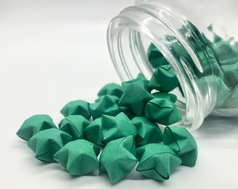 Handmade Origami Paper Stars // 50/100 Count // Origami Wishing Stars // Origami Party Decorations // Lucky Stars // Wedding Decorations //