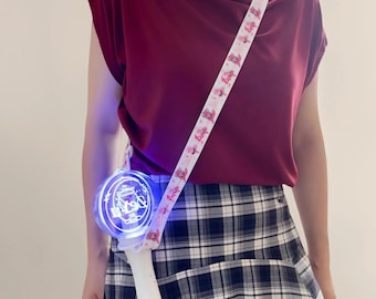 Correa para lightstick de Kpop / Soporte para cordón de lightstick / Cordones para tarjetas / Correa para gira de conciertos