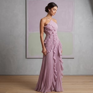 mango flowy belt dress Strapless Flowy Midi Dress – Lux2 Boutique main image 1