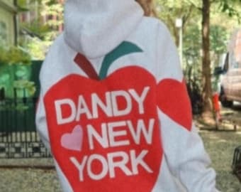 Dandy New York Apple Graphic Hoodie