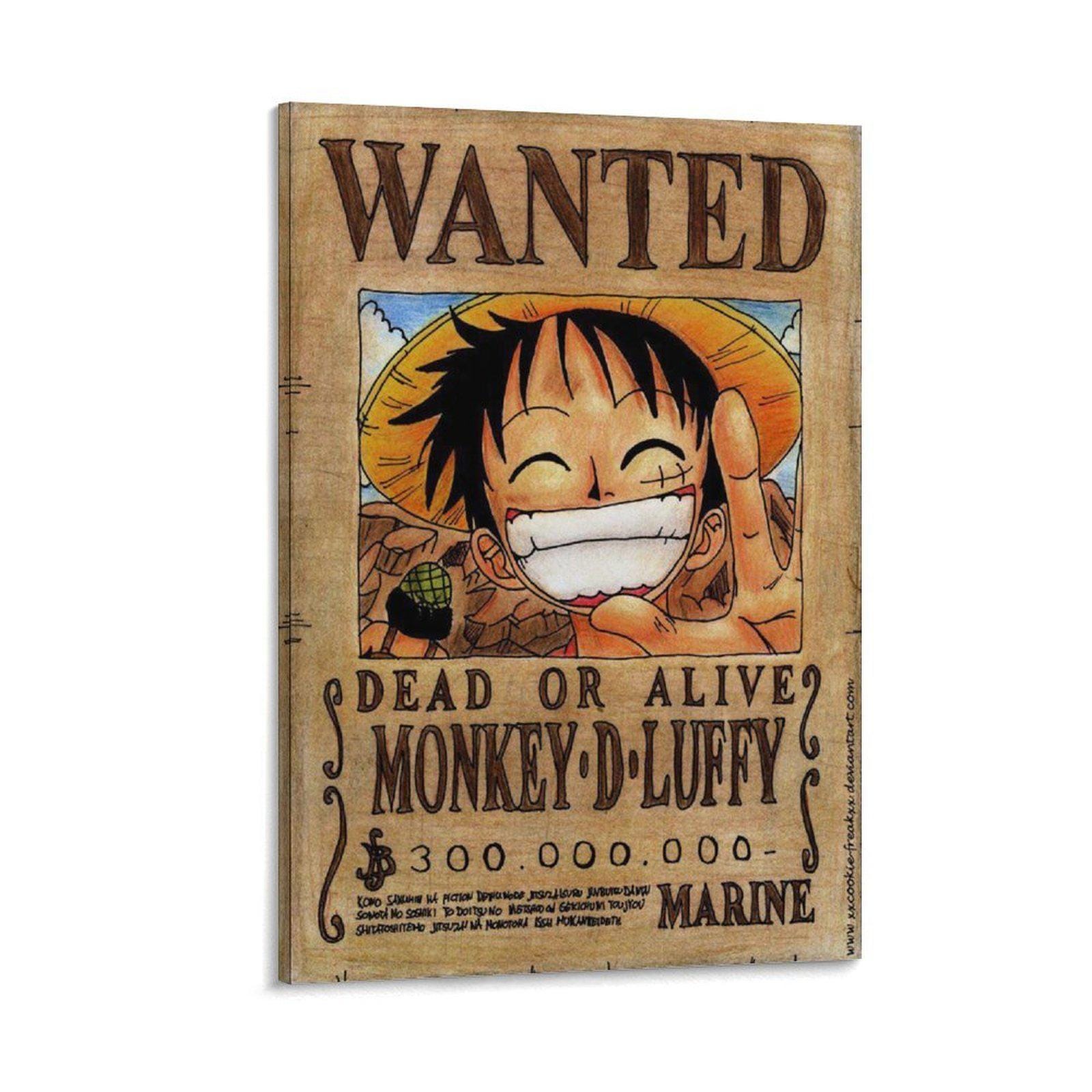 One piece wanted poster - Etsy 日本