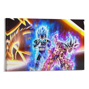Goku and vegeta poster - Etsy 日本