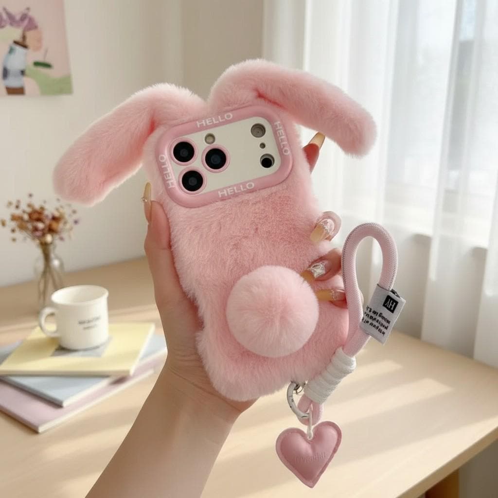 We3dcell Pink Bunny Ears Phone Case Bunny Ears Phone Case Coquette Bunny Bow Phone Case Watercolor We3dcell Pink Bunny Ears Phone Case Bunny Ears Phone Case Coquette Bunny Bow Phone Case Watercolor