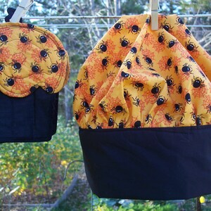 Halloween Childrens Apron Set Apron Chef Hat Mitt image 2