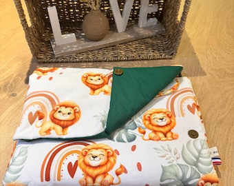 Lion cub portable changing mat