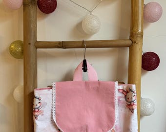 children's backpack with animals ballet