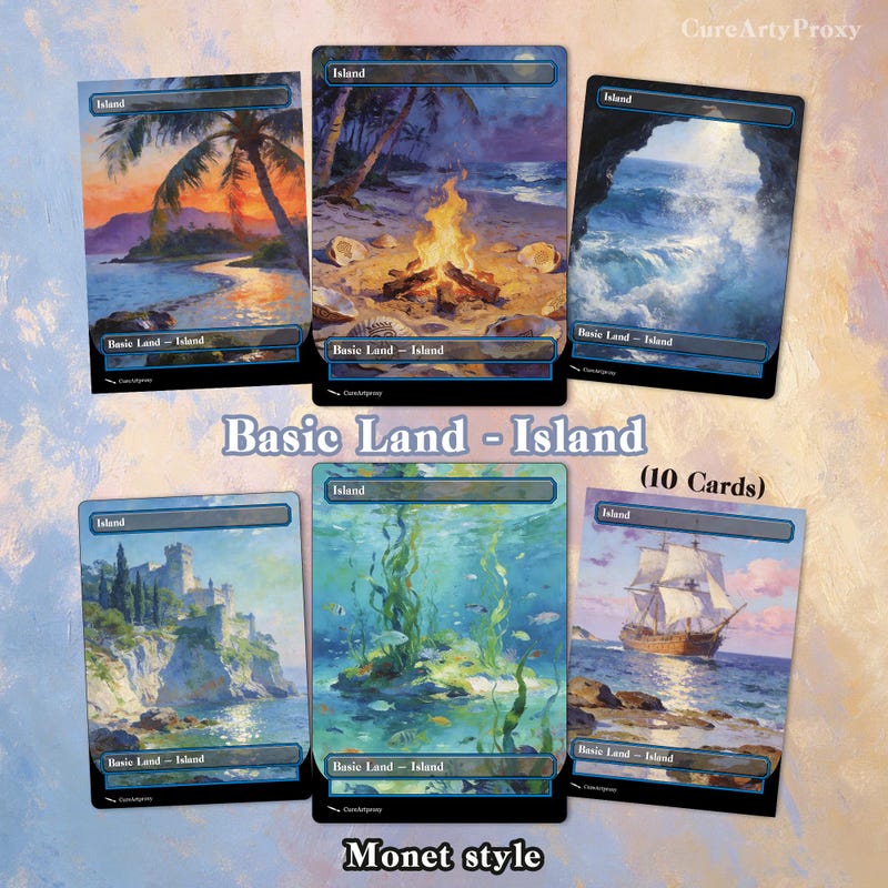 Mtg Basic Land Retro - Etsy