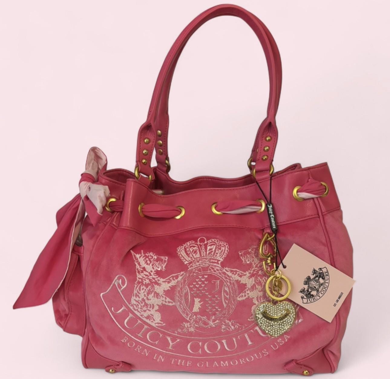 新品＊正規品 Juicy Couture ショルダーバッグ キルティング 赤 【公式 