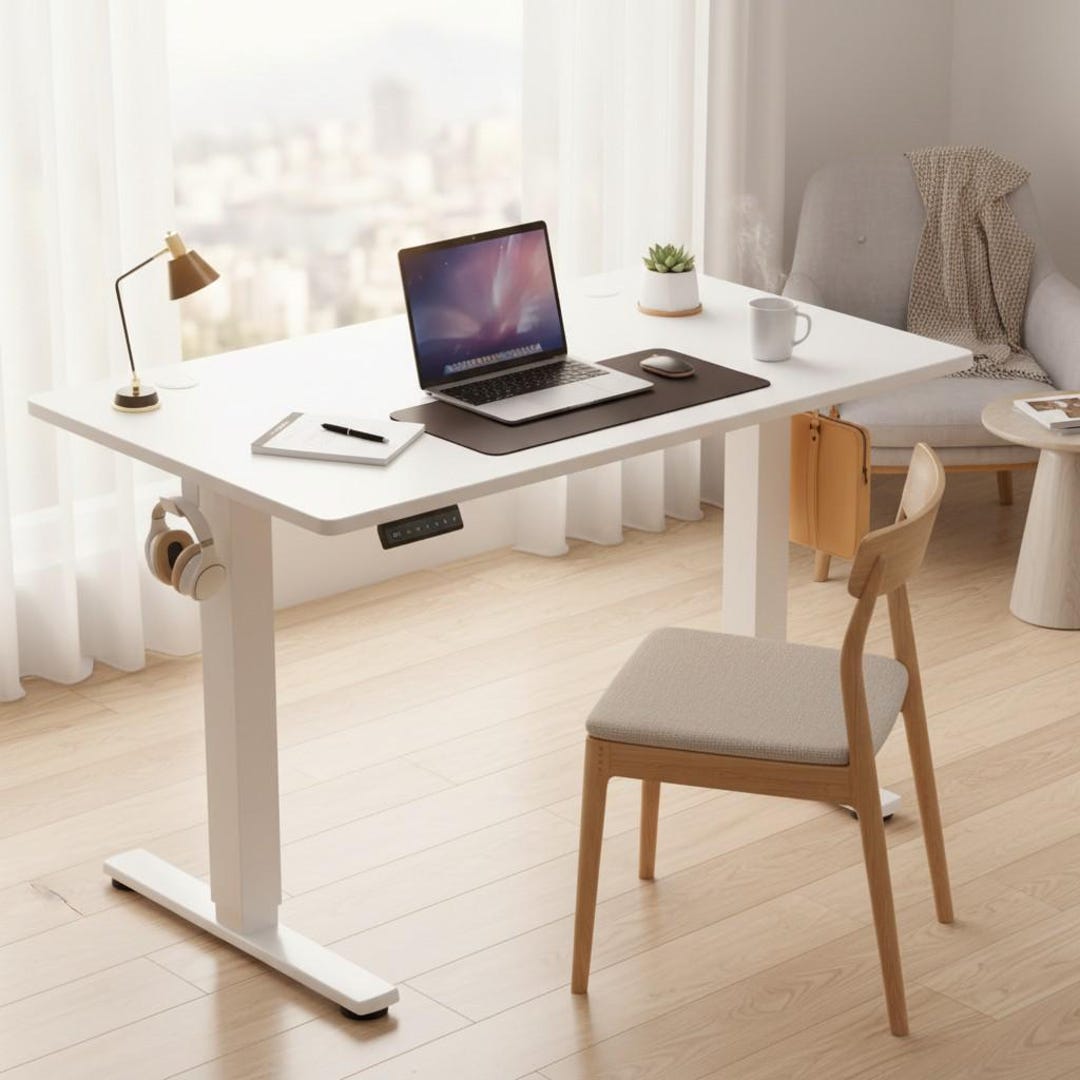 Electric Standing Desk 40x24, Height Adjustable Ergonomic Home Office ...