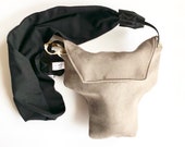 Camera Bag For Active Photographers Faux Suede Water Resistant Tan Fabric DSLR Camera Case USA Handmade Ready to Ship