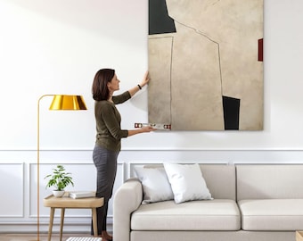 Abstract Artwork Canvas Ready to Hang Abstract Wall Art