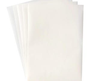 Matte White PP Label Sheets, Laser Printer Compatible A4 and A5 Size