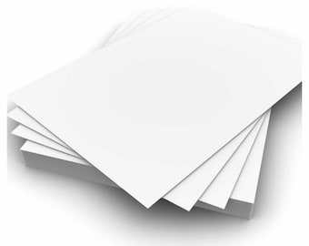 Gloss Coated Paper Sheets, Multiple Sizes & GSM Options