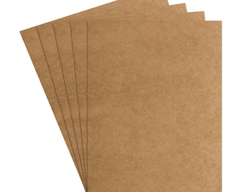 Kraft Cardstock Sheets, Multiple GSM & Size Options