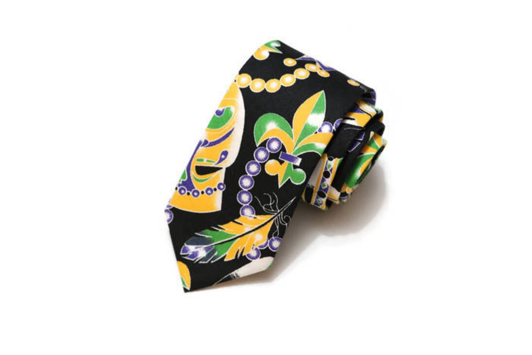 mardi gras necktie