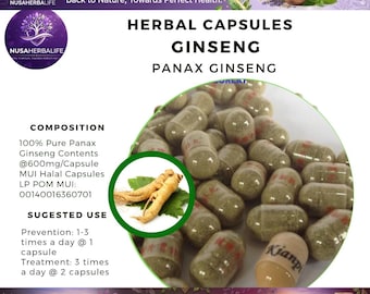 Gélules à base de plantes sauvages, supplément traditionnel à base de plantes, 60 unités (1 boîte)