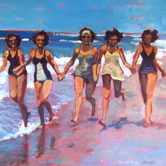 Fab Five 12x12 Fine Art Print