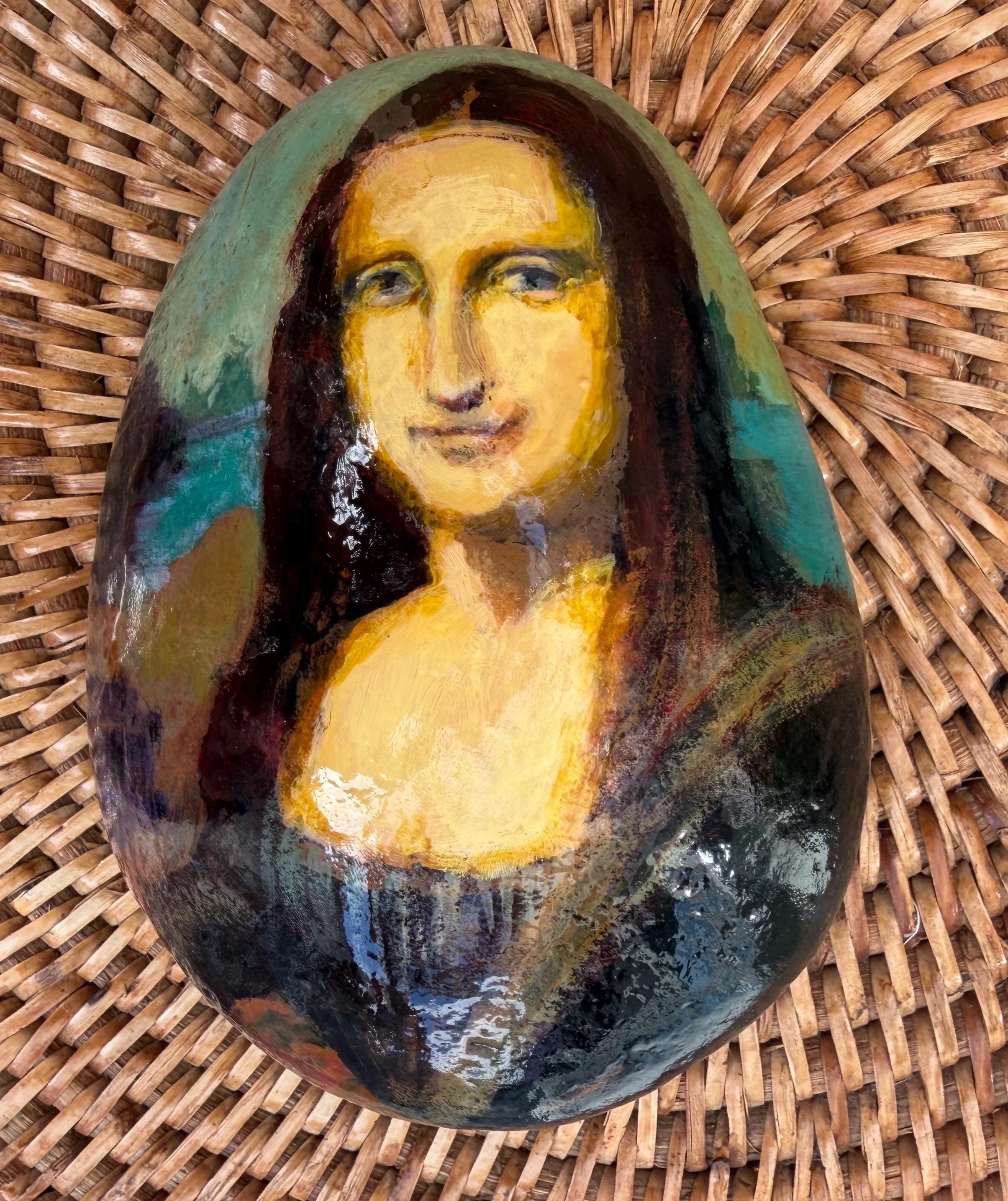 Original Mona Lisa Painting - Etsy