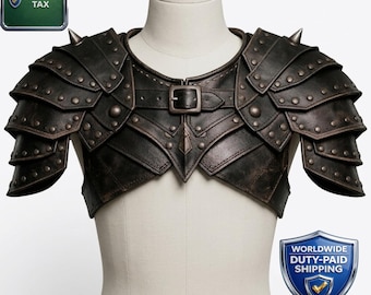 Shouldor Armor Inspired Pauldron | LARP, Medieval & Cosplay