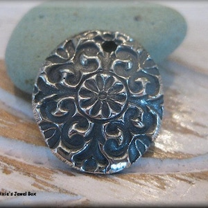 Handmade Fine Silver Pendant - One Unique Piece!