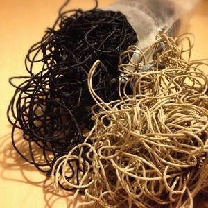 3 Ply Hand-braided Hemp Chain Made to Order Choose Black - Etsy