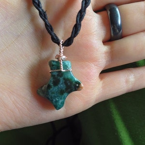 Ocean Jasper Necklace Ocean Jasper Pendant Ocean Jasper Jewelry Men Gift for Men Who Have Everything Crystal Necklace Gift for Men Woman