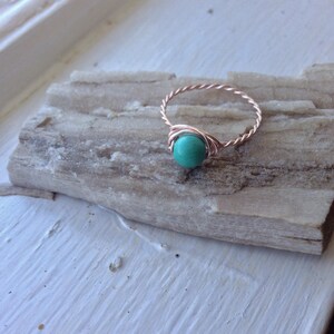 Natural Turquoise Jewelry Ring - Goddess Ring - Spiritual Gift Jewelry Ring - Spiritual Gift Turquoise Jewelry - Spiritual Gift Turquoise