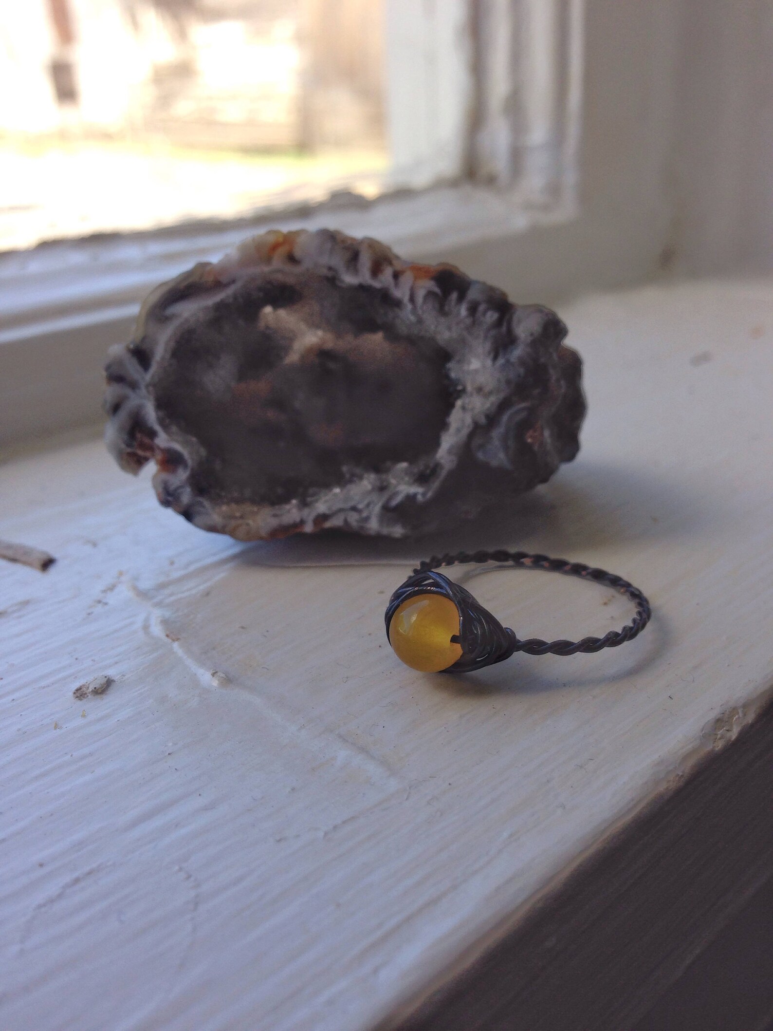 Yellow Topaz Ring Yellow Topaz Rings for Men Yellow Topaz Etsy