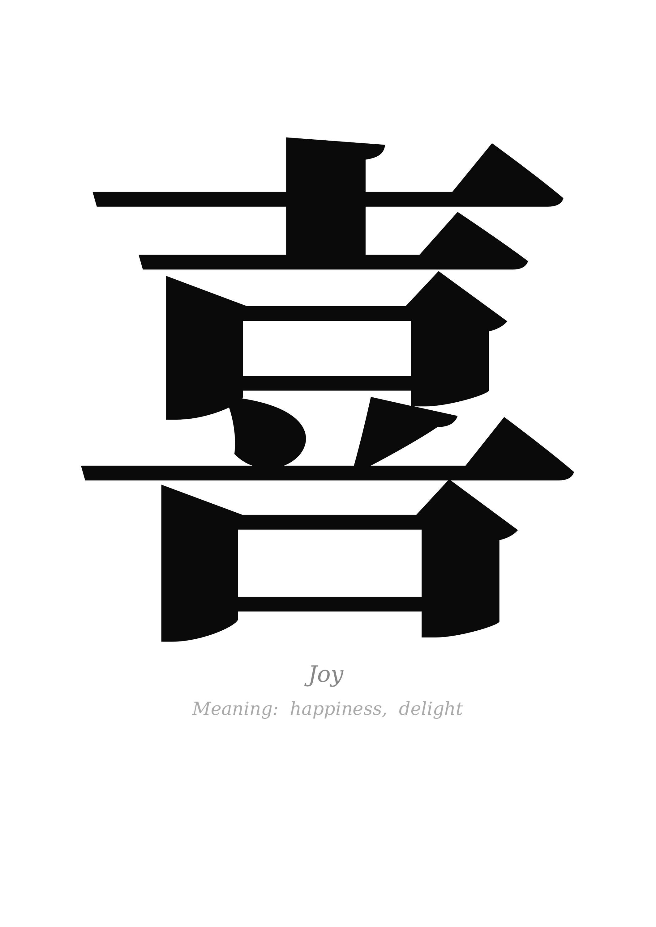 Yorokobi Kanji - Etsy UK