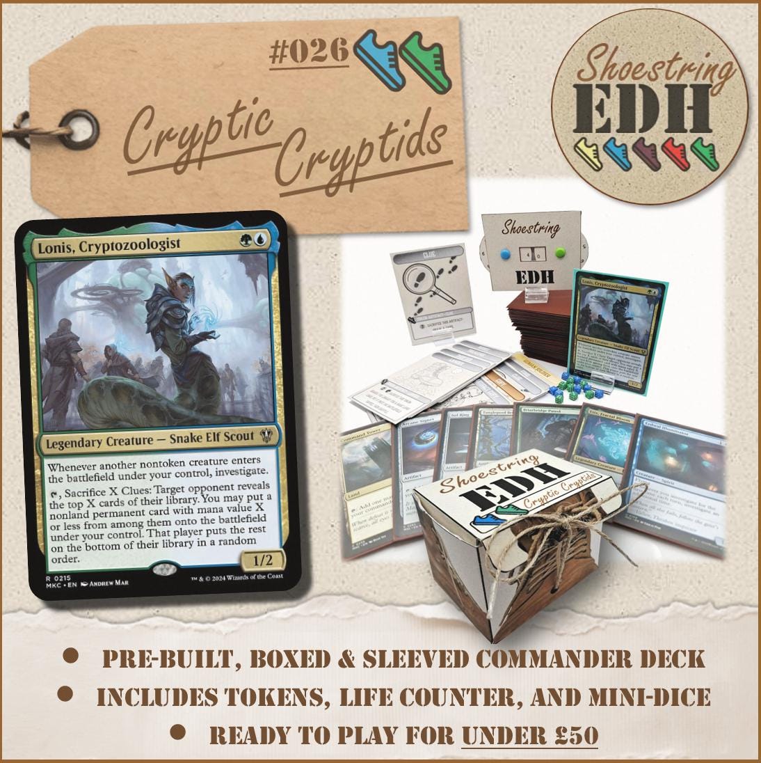 Cryptid Mtg Deck - Etsy