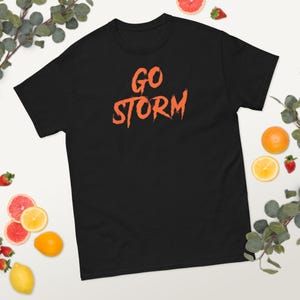 Go Storm Orlando PNG | Fotbollsdesign för baklucka | Sublimeringsdesign för matchdagsfanskjorta | Redigerbar unisex