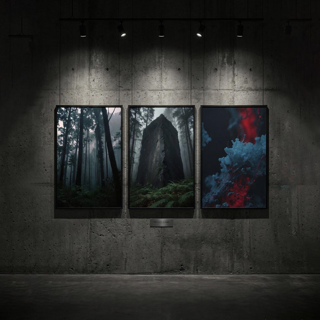 Creepy Basement Wall Art, Dark Horror Prints, Analog Film Vibes ...