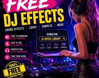 GRATIS DJ-geluidseffecten, D-loops, DJ-samples