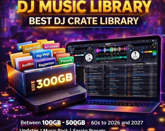 DJ Music Crates Library