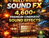 4,600+ Premium Cinematic Sound Effects