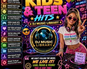 KIDS PARTY Dj music Library – Kids & Teen Hits