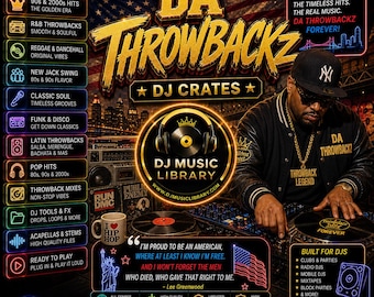 Biblioteca de música para DJ: Clásicos de Hip Hop y R&B de los 80, 90 y 2000 (120 GB)