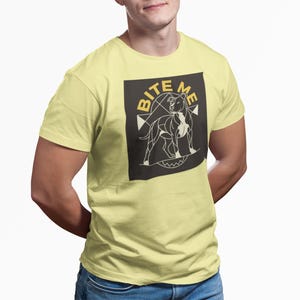 Ginger's Speed Shop "Bite Me" Funny Fishing Shirt | Retro Bass Angler Graphic Tee | Custom Grill Master Gift | Father's Day Fisherman