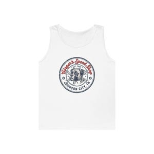 Speed Shop, Dog Logo Tank Top | Johnson City Racing Patch