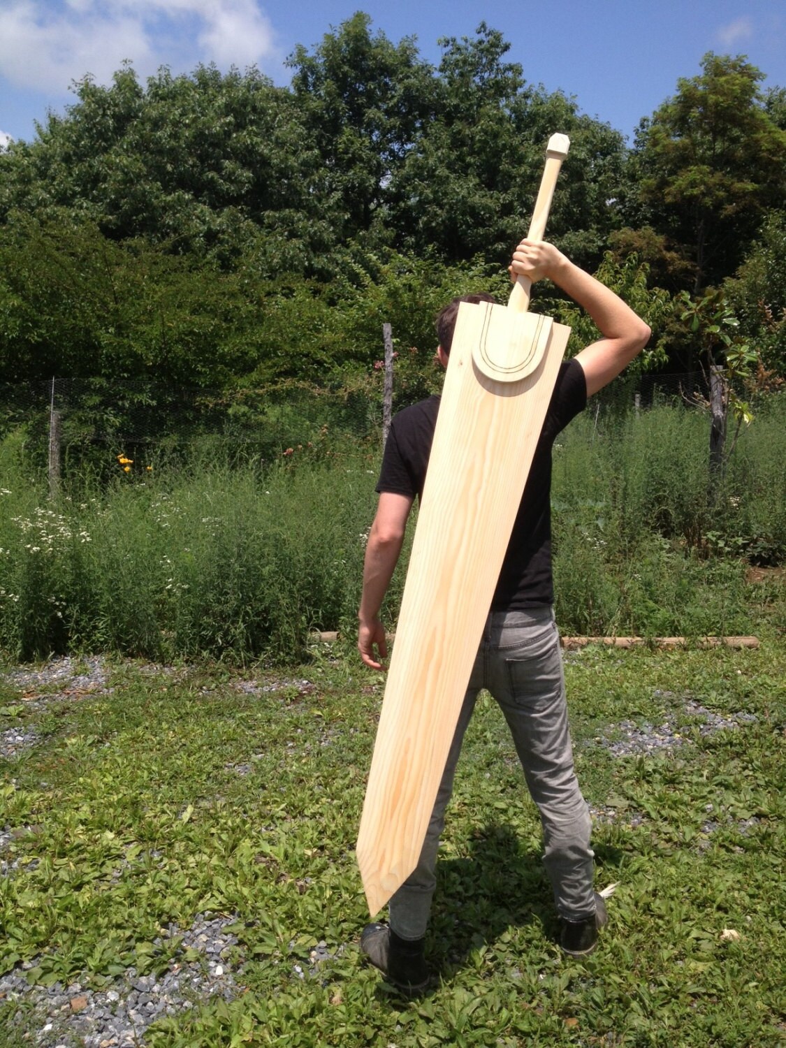 Dragonslayer Guts' Sword Berserk 76 Wood | Etsy