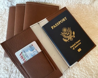Personalized Travel Passport Wallet Machine Embroidered