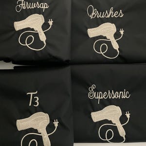 Personalized Hair Dryer Bag Storage image 14