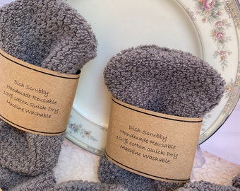 Dish Scrubby, Washable, Reusable