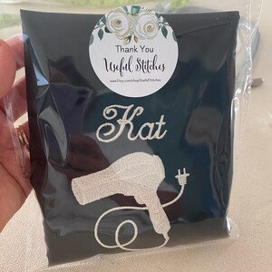 Personalized Hair Dryer Bag Storage image 11