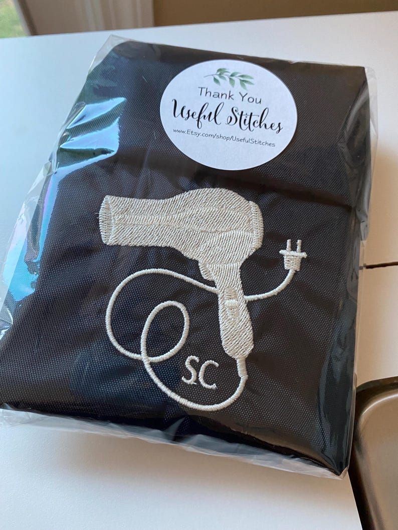 Personalized Hair Dryer Bag Storage image 12